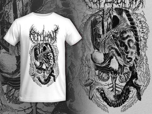Hypochondria of the Machine White T-shirt