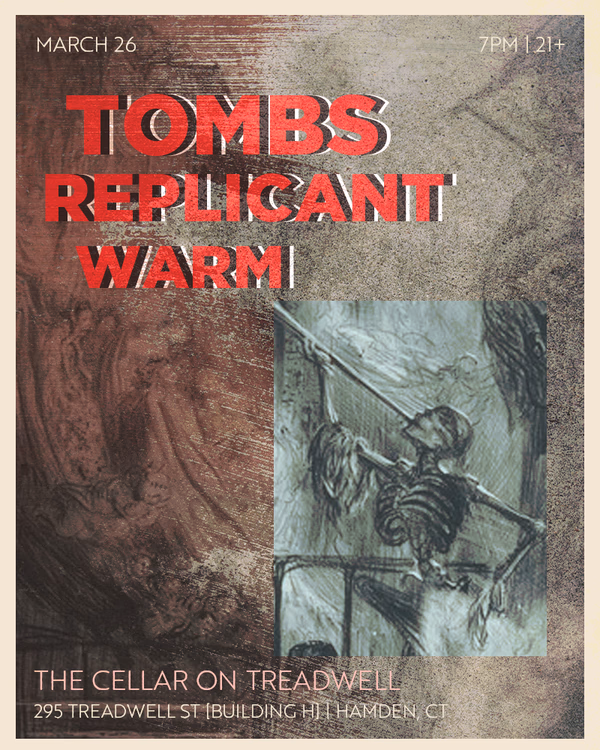 Flyer for Hamden, CT — March 26