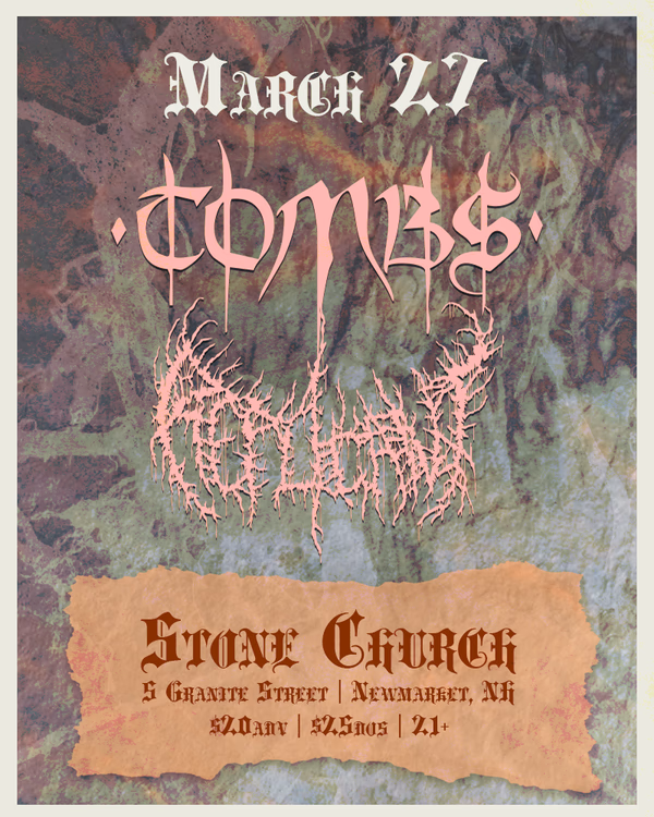 Flyer for Newmarket, NH — March 27